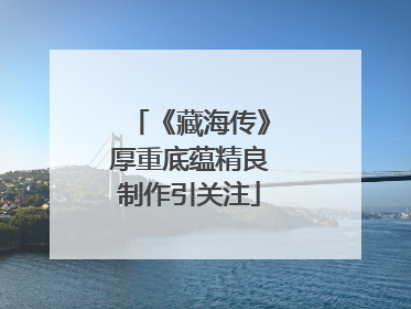 《藏海传》厚重底蕴精良制作引关注