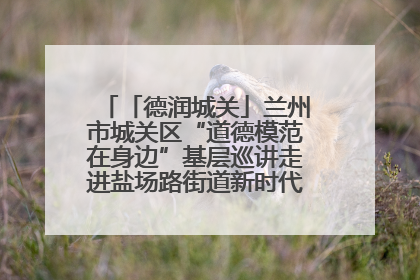 「德润城关」兰州市城关区“道德模范在身边”基层巡讲走进盐场路街道新时代文明实践所