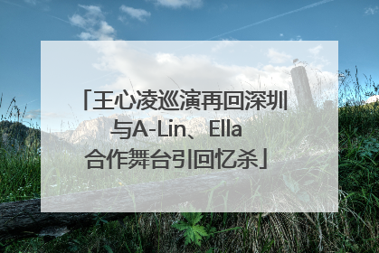 王心凌巡演再回深圳 与A-Lin、Ella合作舞台引回忆杀