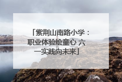 紫荆山南路小学：职业体验绘童心 六一实践向未来