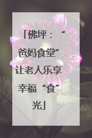 佛坪：“爸妈食堂”让老人乐享幸福“食”光