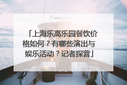 上海乐高乐园餐饮价格如何？有哪些演出与娱乐活动？记者探营