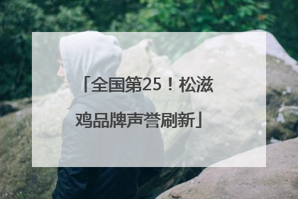 全国第25！松滋鸡品牌声誉刷新