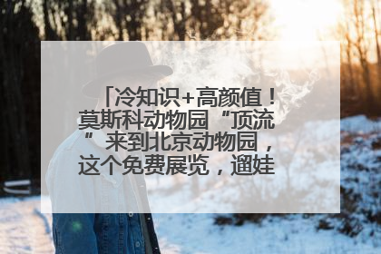 冷知识+高颜值！莫斯科动物园“顶流”来到北京动物园，这个免费展览，遛娃拍照两不误！