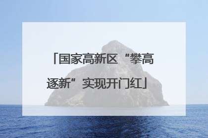 国家高新区“攀高逐新”实现开门红