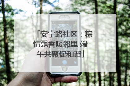 安宁路社区：粽情飘香暖邻里 端午共聚促和谐