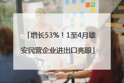 增长53%！1至4月雄安民营企业进出口亮眼