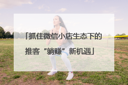 抓住微信小店生态下的推客“躺赚”新机遇