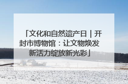 文化和自然遗产日｜开封市博物馆：让文物焕发新活力绽放新光彩