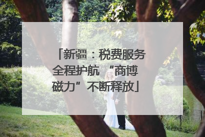 新疆：税费服务全程护航 “商博磁力”不断释放