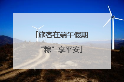旅客在端午假期“粽”享平安