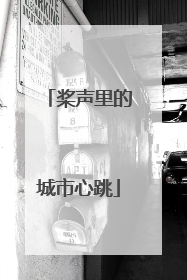 桨声里的城市心跳