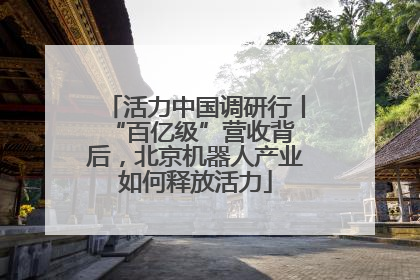 活力中国调研行丨 “百亿级”营收背后，北京机器人产业如何释放活力