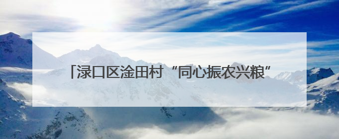 渌口区淦田村“同心振农兴粮”大赛上演农耕“速度与激情”