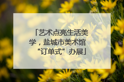 艺术点亮生活美学，盐城市美术馆“订单式”办展