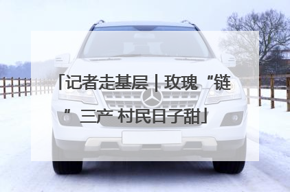 记者走基层｜玫瑰“链”三产 村民日子甜