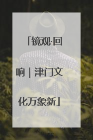 镜观·回响｜津门文化万象新