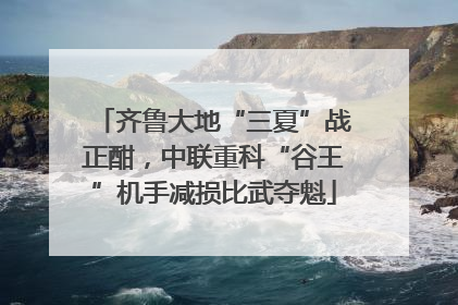 齐鲁大地“三夏”战正酣，中联重科“谷王”机手减损比武夺魁