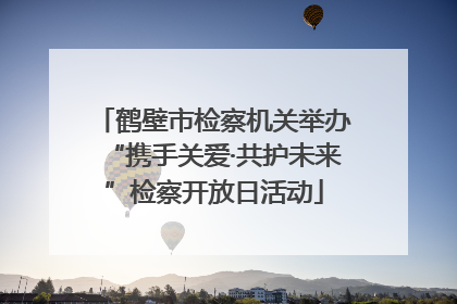 鹤壁市检察机关举办“携手关爱·共护未来”检察开放日活动