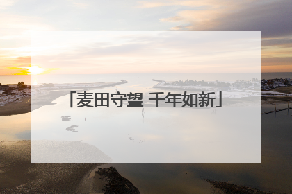 麦田守望 千年如新