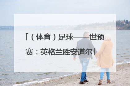 （体育）足球——世预赛：英格兰胜安道尔