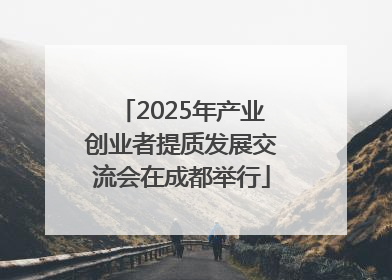 2025年产业创业者提质发展交流会在成都举行