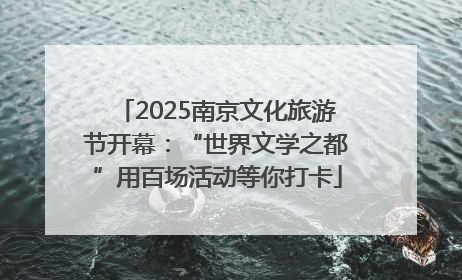 2025南京文化旅游节开幕：“世界文学之都”用百场活动等你打卡